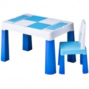 Detská sada stolček a stolička Multifun, blue